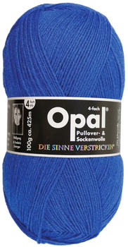 Opal Uni 4-fach blau (5188)