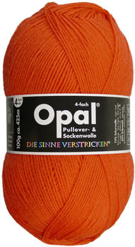 Opal Uni 4-fach orange (5181)