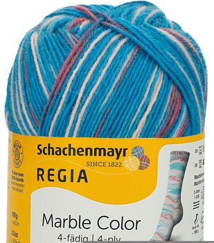 Regia 4-fädig Color 100 g azzuro marble (01176)