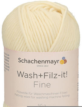 Schachenmayr Wash+Filz-it! Fine white (00102)
