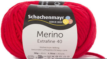 Schachenmayr Merino Extrafine 40 kirsche
