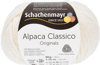 Schachenmayr Alpaca Classico wollweiß