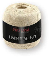 PRO LANA H&auml;kelstar 100 - Farbe: 03-100 g/ca. 566 m Wolle