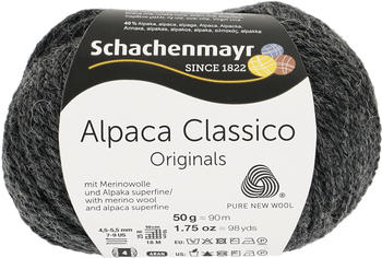 Schachenmayr Alpaca Classico anthrazit mélange