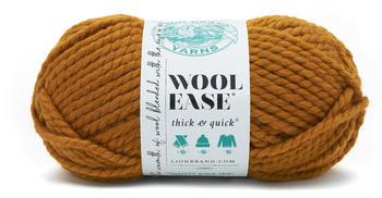 Lion Brand Wool-Ease Thick & Quick butterscotch