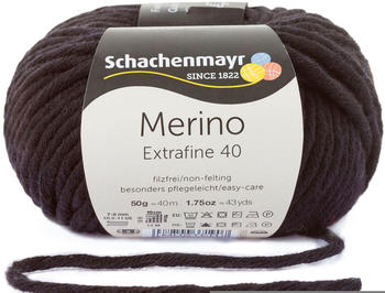 Schachenmayr Merino Extrafine 40 schwarz