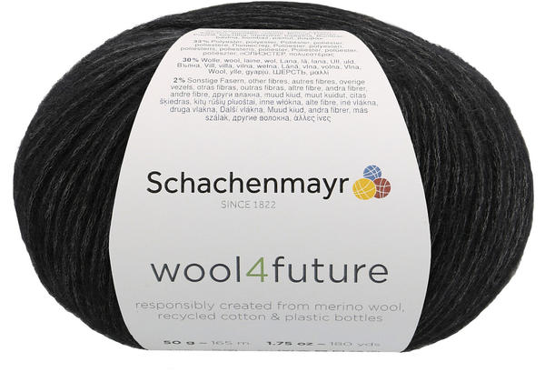 Schachenmayr wool4future black (00099)