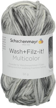 Schachenmayr Wash+Filz-it! multicolor grey-white multicolor (00261)