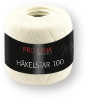 PRO LANA H&auml;kelstar 100 - Farbe: 02-100 g/ca. 566 m Wolle