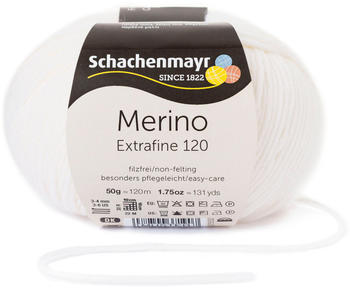 Schachenmayr Merino Extrafine 120 weiß