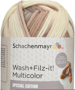 Schachenmayr Wash+Filz-it! Multicolor 200 g latte macchiato