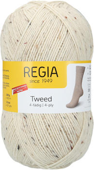 Regia Tweed 4-fädig 100 g natur tweed (00002)