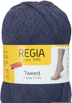 Regia Tweed 4-fädig 100 g jeans tweed (00052)