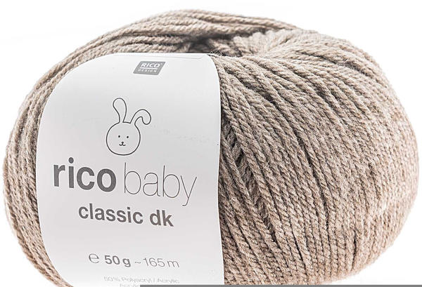 Rico Design Baby Classic dk 50 g hellbraun melange
