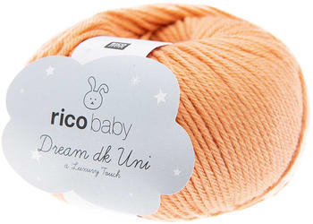 Rico Design Baby Dream dk Uni A Luxury Touch 50 g apricot