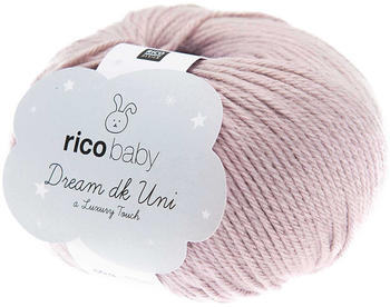 Rico Design Baby Dream dk Uni A Luxury Touch 50 g flieder