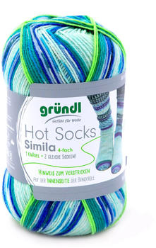 Gründl Hot Socks Simila mint-creme-tintenblau-aquablau-jade-blaugrün