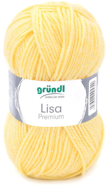 Gründl Lisa Premium Uni pastellgelb