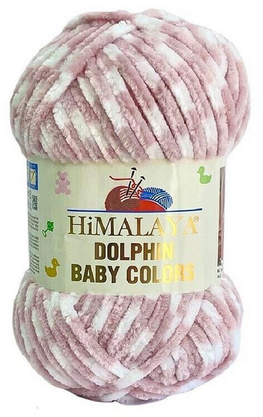 Himalaya Dolphin Baby Colors Bulky Chenille 100 g 80428 Puder Weiß