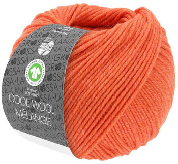 Lana Grossa Cool Wool Mélange GOTS 50 g 128 Koralle meliert