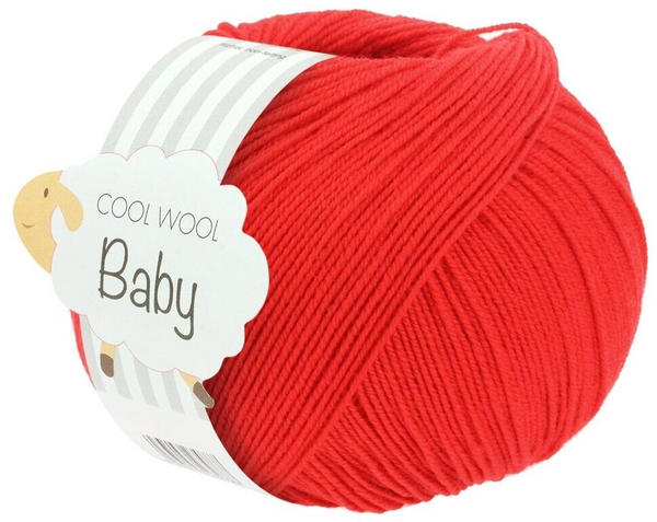 Lana Grossa Cool Wool Baby 50 g 293 Rot
