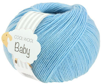 Lana Grossa Cool Wool Baby 50 g 298 Himmelblau