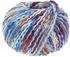 Lana Grossa Colortwist 50 g 004 Weiß/Hellblau/Blau/Violett/Lachs