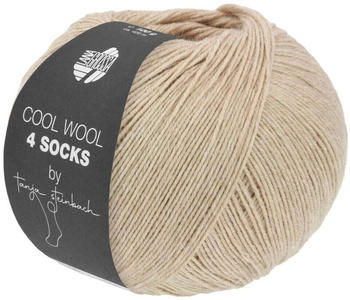 Lana Grossa Cool Wool 4 Socks 100 g 7711 Beige