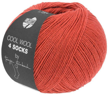 Lana Grossa Cool Wool 4 Socks 100 g 7714 Terracotta