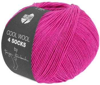 Lana Grossa Cool Wool 4 Socks 100 g 7717 Fuchsia