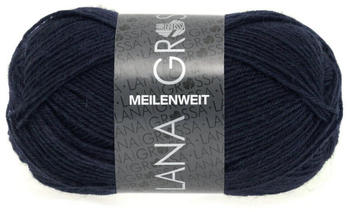 Lana Grossa Meilenwelt UNI 50 g 1141 Nachtblau