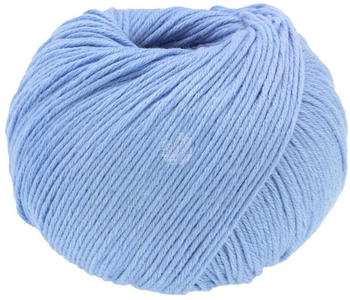 Lana Grossa Soft Cotton UNI/Dégradé 50 g 047 Himmelblau