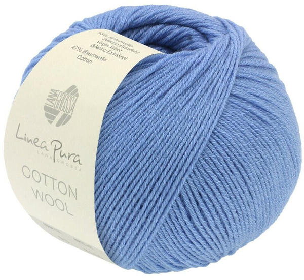 Lana Grossa Cotton Wool 50 g 004 Blau