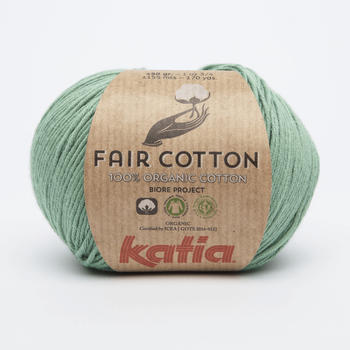 Katia Fair Cotton minzgrün (17)