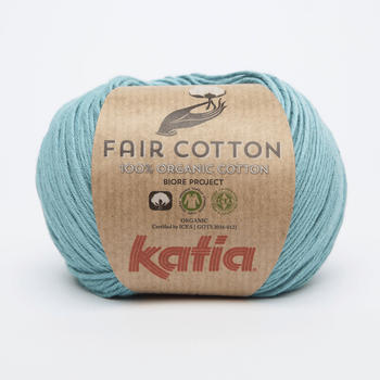 Katia Fair Cotton türkis (16)