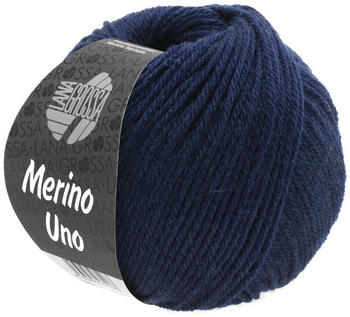 Lana Grossa Merino UNO 50 g 004 Nachtblau