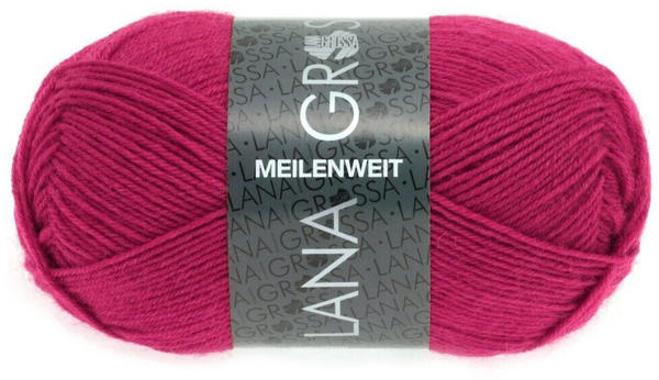 Lana Grossa Meilenwelt UNI 50 g 1313 Pink