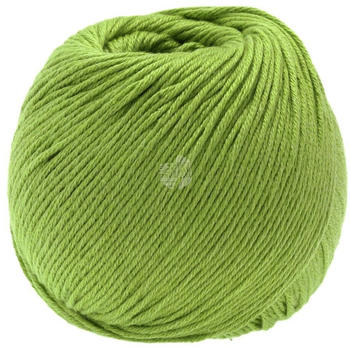 Lana Grossa Soft Cotton UNI/Dégradé 50 g 030 Frühlingsgrün