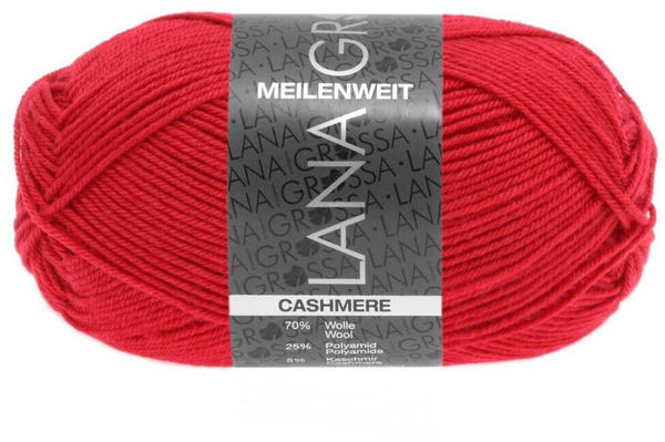 Lana Grossa Meilenwelt Cashmere 50 g 006 Rot