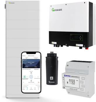 Growatt SPH10000TL3-BH-UP 10kW Hybrid Wechselrichter mit 23.0kWh Solarspeicher-Set