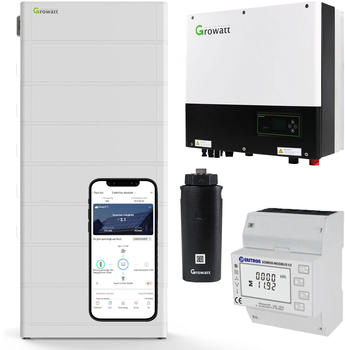 Growatt SPH8000TL3-BH-UP 8kW Hybrid Wechselrichter mit 17.9kWh Solarspeicher-Set