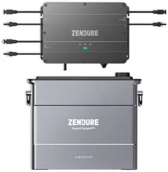Zendure SolarFlow Set mit Smart PV Hub 2000 + AB2000 Erweiterungsbatterie 1,92kWh