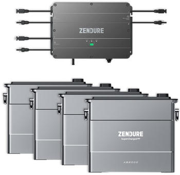 Zendure SolarFlow Set 7,68kWh Smart PV Hub mit 4x AB2000 Erweiterungsbatterie (018860-004)