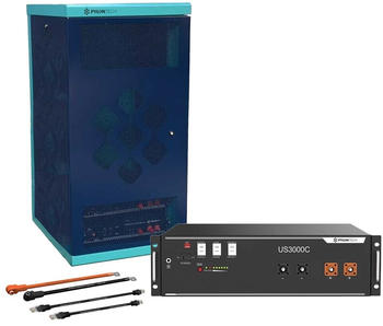 Pylontech 1x US3000C LiFePO4 Batterie 3,5kWh mit Wechselrichter-Anschlusskabelset (15635)