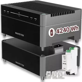 Marstek Venus A Speicher-Set 4,24kWh + Shelly Pro 3EM