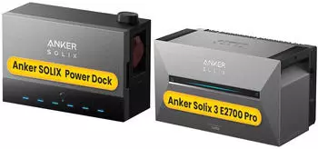 Anker SOLIX Power Dock + Solarbank 3 E2700 Pro