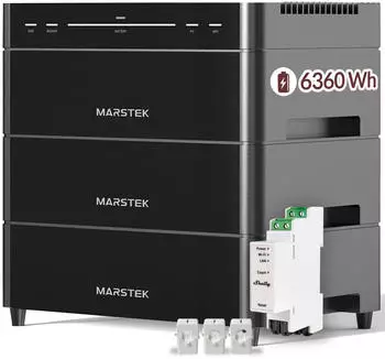Marstek Venus A Speicher-Set 6,36kWh + Shelly Pro 3EM