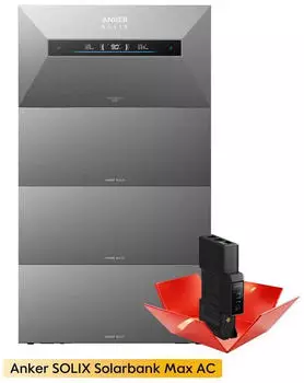 Anker SOLIX Solarbank Max AC + 3 x BP7000 Erweiterungsakku