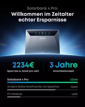 Anker Solix 4 E5000 Pro mit Smart Meter Gen 2