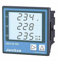 Janitza Electronic Universalmessger&auml;t 90-277VAC, 90-250VDC UMG 96RM-M #5222069